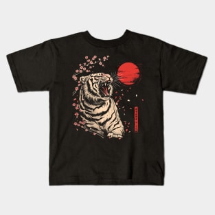 Tiger Color Illumination Kids T-Shirt